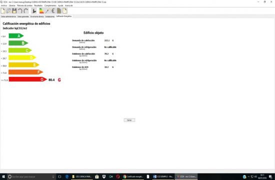Calificación energética
